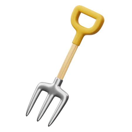 Rake  3D Icon