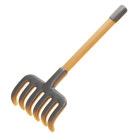 RAKE  3D Icon