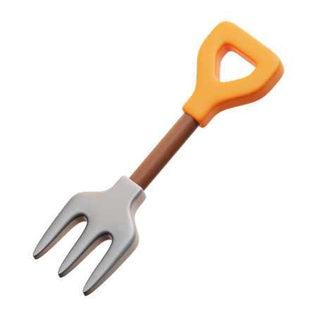 Rake  3D Icon