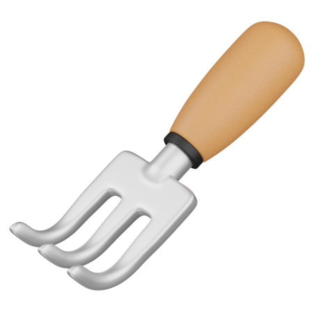 Rake  3D Icon