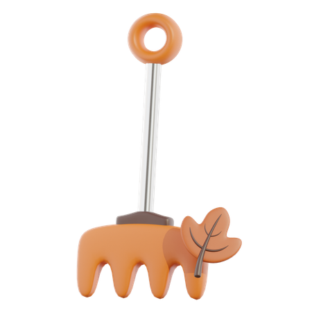 Rake  3D Icon