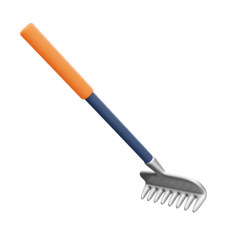 Rake Tool  3D Icon