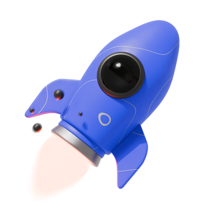 Rakete  3D Icon