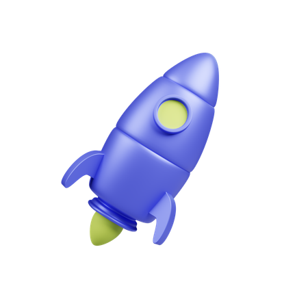 Rakete  3D Icon