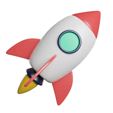 Rakete  3D Icon