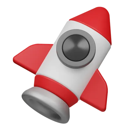 Rakete  3D Icon