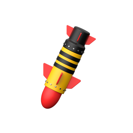 Rakete  3D Icon