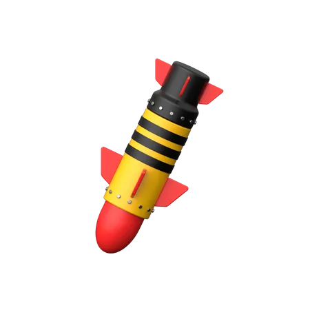 Rakete  3D Icon