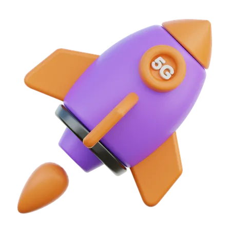 Rakete  3D Icon