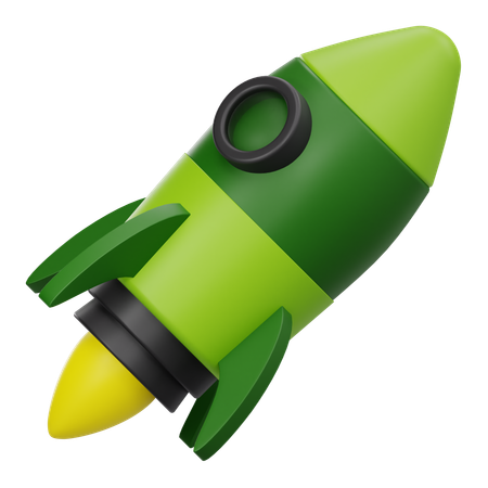 Rakete  3D Icon