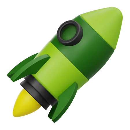 Rakete  3D Icon