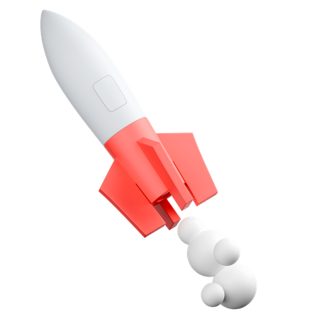 Rakete  3D Icon