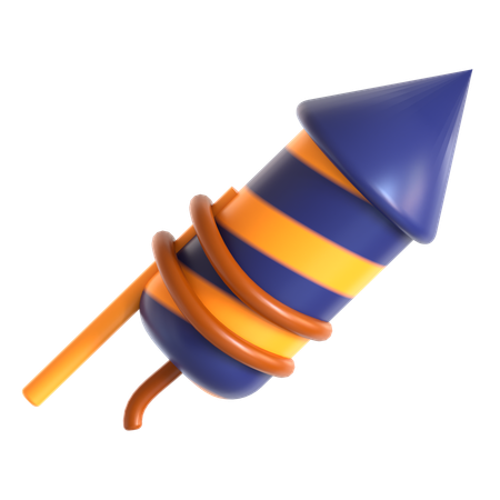 Rakete  3D Icon