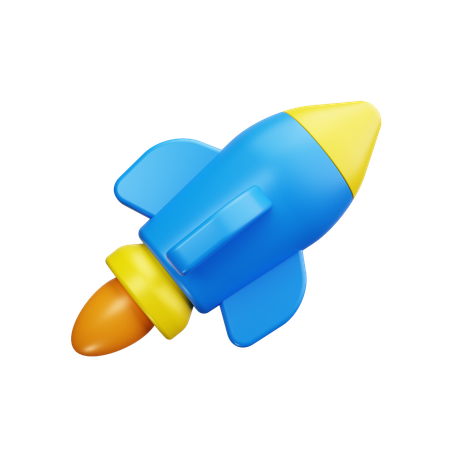 Rakete  3D Icon