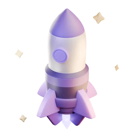 Rakete  3D Icon