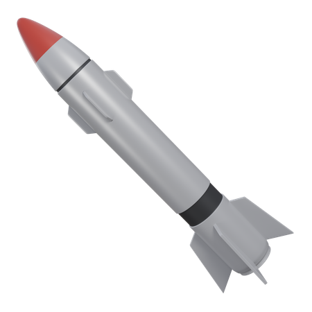 Rakete  3D Icon