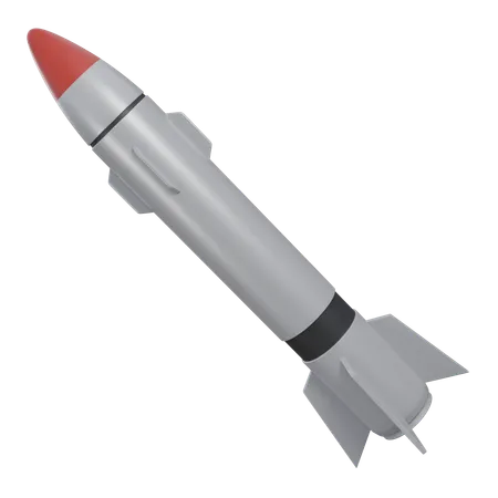 Rakete  3D Icon