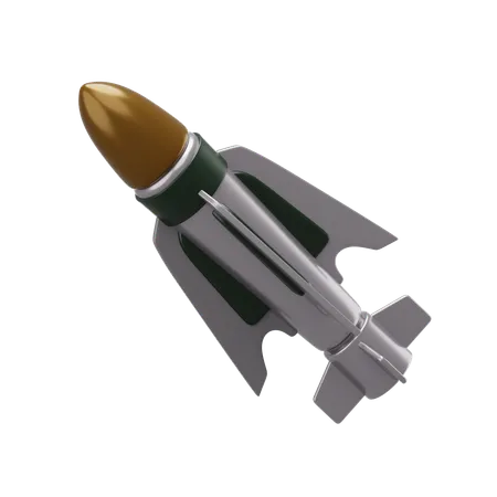 Rakete  3D Icon