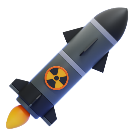Rakete  3D Icon