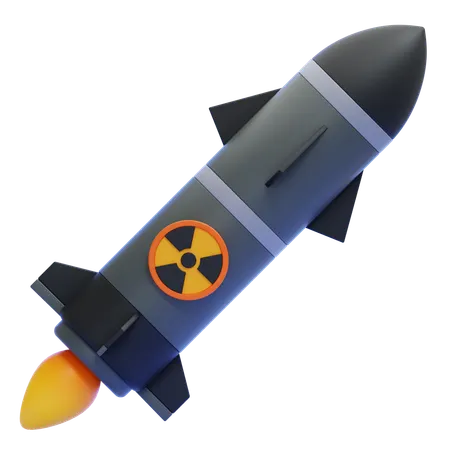 Rakete  3D Icon