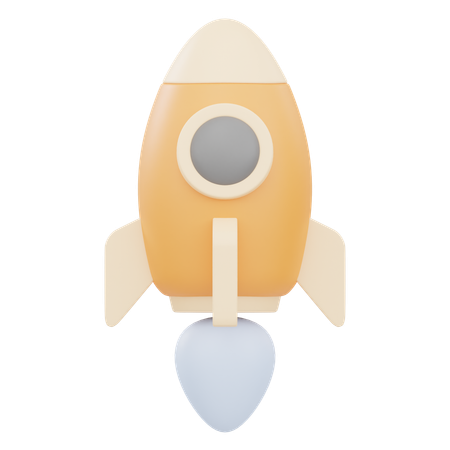 Rakete  3D Icon