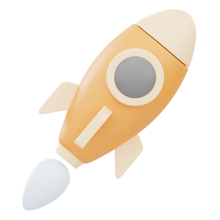 Rakete  3D Icon