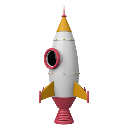 Rakete  3D Icon