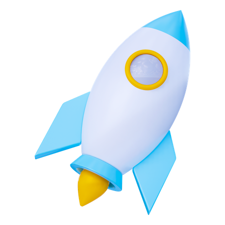 Rakete  3D Icon