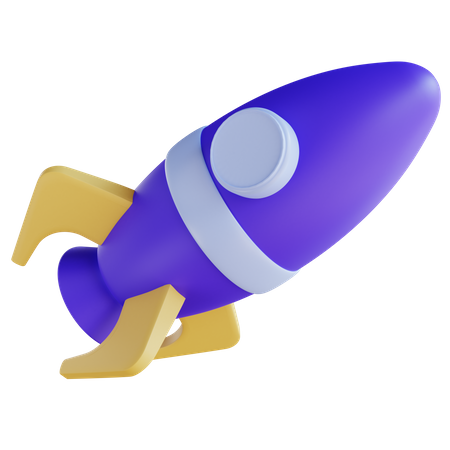 Rakete  3D Icon