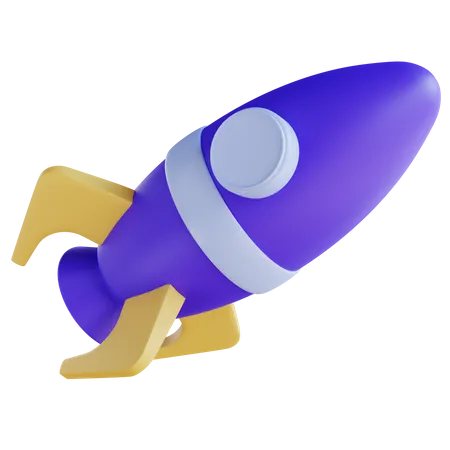 Rakete  3D Icon