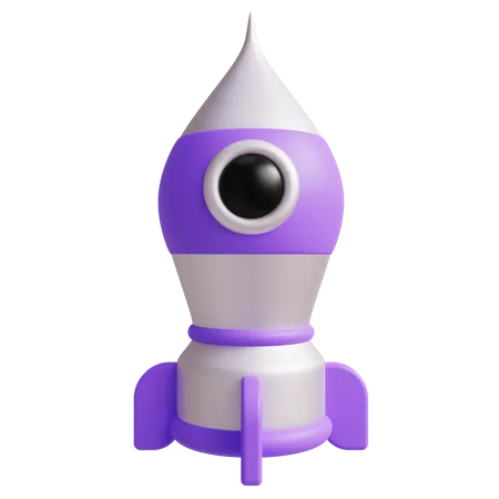 Rakete  3D Icon