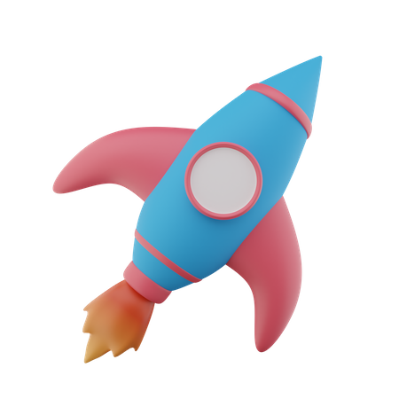 Rakete  3D Icon