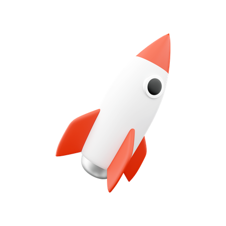 Rakete  3D Icon