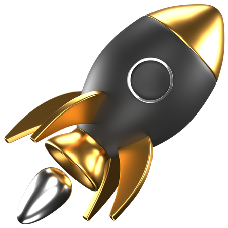 Rakete  3D Icon