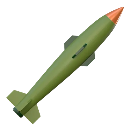 Rakete  3D Icon