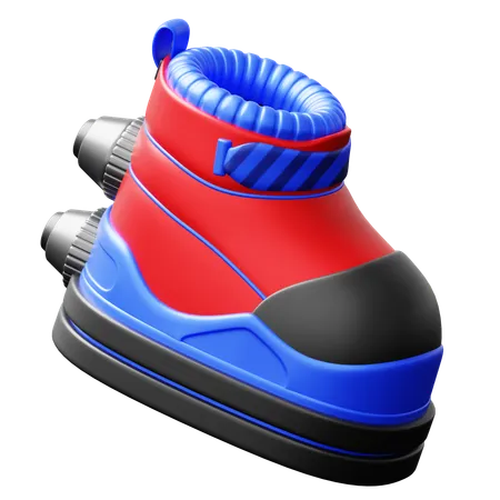 Raketenstiefel  3D Icon