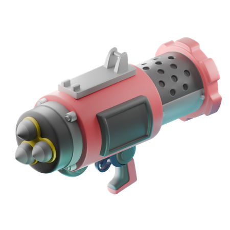 Raketenwerfer  3D Icon