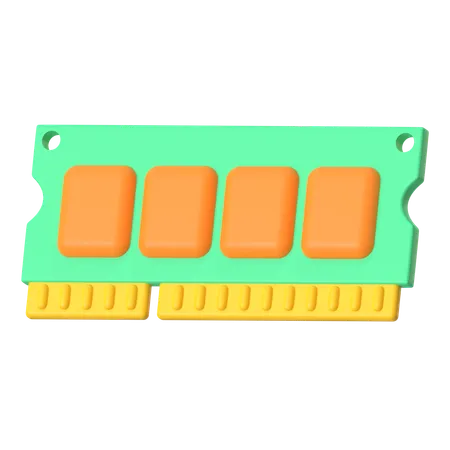 RAM  3D Icon