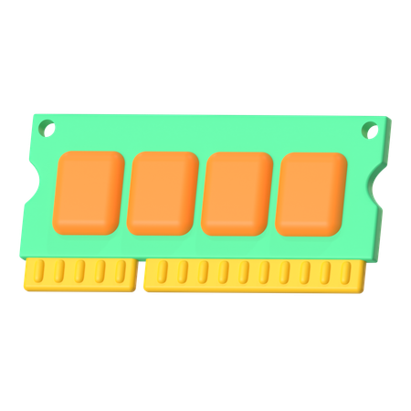 RAM  3D Icon