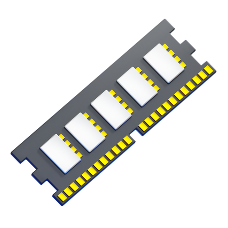 Ram Memory  3D Icon