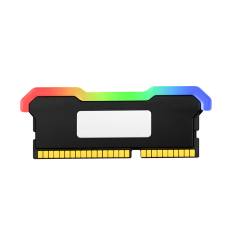 Única ram rgb  3D Icon