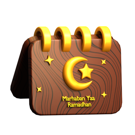 Ramadã  3D Icon