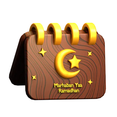 Ramadã  3D Icon