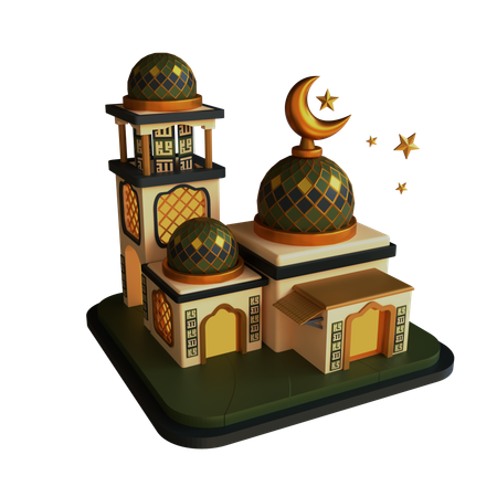 Ramadã  3D Icon