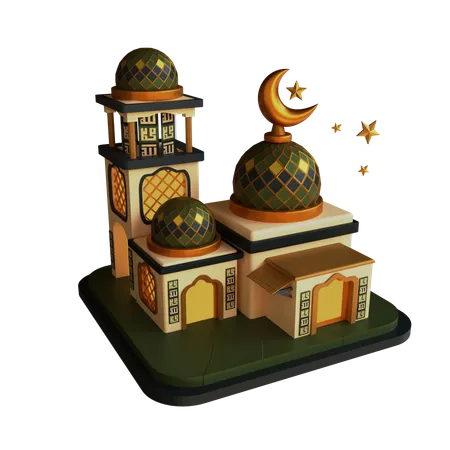 Ramadã  3D Icon