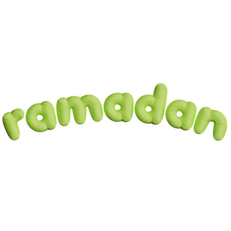 Ramadã  3D Icon