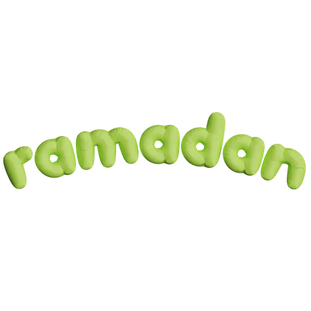 Ramadã  3D Icon