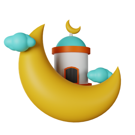 Ramadã  3D Icon