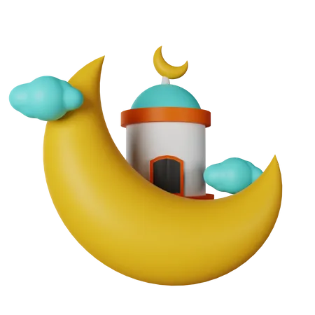 Ramadã  3D Icon