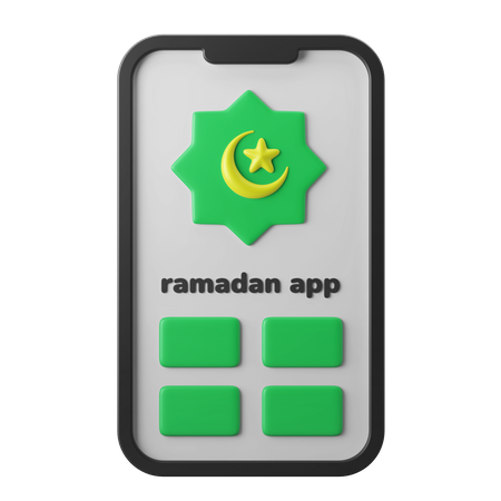 Aplicativo Ramadã  3D Icon